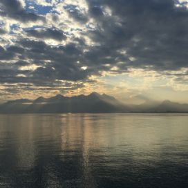 Antalya - Gün sonunda deniz